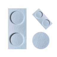 Filc építőkockák falra, panelek falra, LEGO panelek fehér