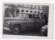 MOTORYZACJA PRL Samochód Pobieda - Warszawa ok1965