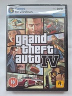 GTA 4 Grand Theft Auto IV Pc Nowy Folia