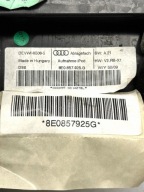 AUDI A3 S3 8P modul konektor AUDI MILTIMEDIA 8E0857925G