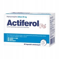 Actiferol Fe 30mg 30 kapsułek żelazo