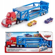 MATTEL CARS TIR TRANSPORTER MANIEK LAWETA +2 AUTA