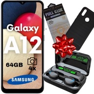 Samsung Galaxy A12 4GB / 64GB Akcesoria +GWARANCJA