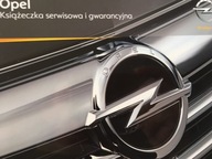 Opel książka serwisowa gwarancyjna polska 08/2010