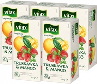 Herbata owocowa Vitax truskawka i mango 20x2g x5