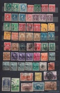 Stare znaczki USA, duży zbiór!