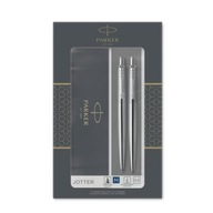 PARKER JOTTER ZESTAW DUO DŁUGOPIS OŁÓWEK STAL CT