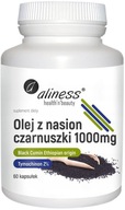 Aliness CZARNUSZKA olej z nasion czarnuszki 1000mg Glukoza Tymochinon