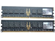 Pamięć DDR2 4GB 800MHz PC6400 Geil Black Dragon 2x 2GB Dual Gwarancja