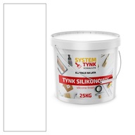 TYNK SILIKONOWY BIAŁY 25 KG GRANULACJA 1.5 MM