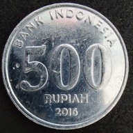 1030 - Indonezja 500 rupii, 2016