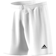 Adidas krótkie spodenki przed kolano poliester biały rozmiar 164