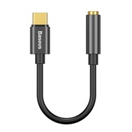 Adapter USB-C/MINIJACK 3.5 mm BASEUS Czarny