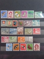 Zestaw znaczków Szwajcaria D800
