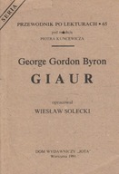 GIAUR George Gordon Byron - opracował Wiesław Solecki