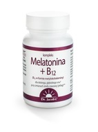 Dr. Jacob's Melatonina a B12 60 tab STRES, SEN