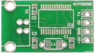 Miniaturowy konwerter USB-UART RS232, AVT1595 PCB