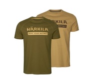 Koszulka Męska Zestaw Koszulek 2 pack T-Shirt Harkila Logo Bawełna L