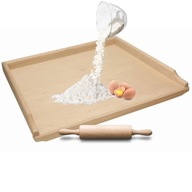 DOSKA NA CESTO DREVENÁ VEĽKÁ 70X50CM S VALČEKOM Výrobca