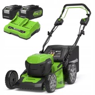 Kosiarka z napędem 46cm Greenworks 48V 2x 24V 2x4Ah + ładowarka PROMOCJA