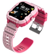 Różowy smartwatch dziecięcy zegarek dla dziewczynki Rubicon RNCE75 Pink