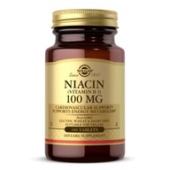 Solgar Niacín 100mg 100tab Vitamín B3 Niacín