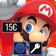 Nintendo 15 EUR (Nintendo Switch) eShop Gift Card Europe Klucz