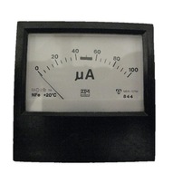 Mikroampérmeter „Mera“ MER-72TM 0-100 mikroA