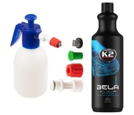 K2 Bela PRO Energy Fruit aktívna pena 1L + Ručná penovačka 2.0L  3 trysky