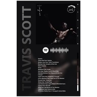 Plagát 90x60 obal albumu Travis Scott UTOPIA rap Cactus Jack Jordan