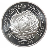 200 000 zł - Powstanie Kościuszkowskie - 1994 rok