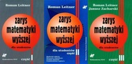 ZARYS MATEMATYKI WYŻSZEJ - LEITNER t. 1, 2, 3 KPL