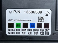 CHEVROLET AVEO T300 module control unit KOMFORTU 13586589