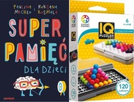 Superpamięć dla dzieci Paulina Mechło + Gra Smart Games IQ Puzzler Pro