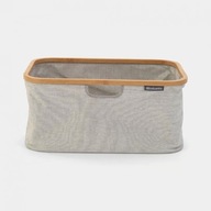 Brabantia Foldable Laundry Basket 40L. - Grey | Bamboo Ring