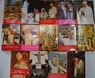 Jan Paweł II Papież pielgrzymki Zestaw x14