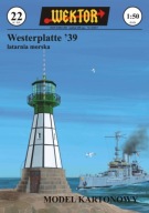 KARTON MODELL Világítótorony WESTERPLATTE WEKTOR