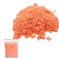 Piasek kinetyczny kinetic sand dla dzieci 1kg magiczna piaskolina pomarańcz