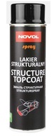 NOVOL LAKIER STRUKTURALNY ZDERZAKI CZARNY 500ml