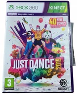 JUST DANCE 2019 płyta bdb+ komplet Z PL XBOX 360