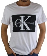Koszulka męska Calvin Klein Jeans BiałaXL oryginał