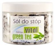 SOĽ NA NOHY VITAL green tea v pohári