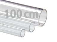 Tömör polikarbonát cső 20mm/2 színtelen 100cm PC polycarbonate