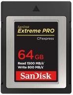 Pamäťová karta SanDisk Exterme Pro Type B CFexpress 64GB (1500/800)