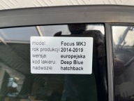 FORD FOCUS MK3 LIFT 14-18 door front + rear. right HF DEEP IMPACT BLUE