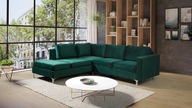 NAROŻNIK ORLANDO VELVET- IDEAHOME- TIFFANY 10