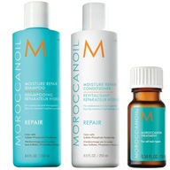 Moroccanoil zestaw nawilżająco-odżywczy + olejek