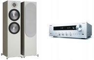 2× Monitor Audio Bronze 500 6G Podlahové stĺpy + Amplituner ONKYO TX-8270 2.1 strieborný