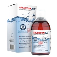 AURA ARGENTUM200 KOLOIDNÉ STRIEBRO ČISTENIE ZMIERNENIE 25ppm 500 ml