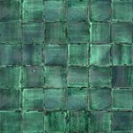 Keramické kuchynské obklady jednofarebné smaragdové 10 š -Verde Deslavado